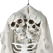 5'5" Full Body Cowboy Pirate Skeleton Posable Halloween Decoration