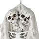 5'5" Full Body Cowboy Pirate Skeleton Posable Halloween Decoration