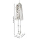 5'5" Full Body Two-Head Skeleton Posable Halloween Decoration