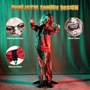 Life-size Zombie Halloween Props Outdoor Yard Displays