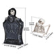 Halloween Animated Tombstone & Ground Breaker Skeleton