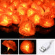 TheDisplayOutlet 20' Marigold Lights 40 LEDs Halloween Garland Day of Dead, 2ct. Image