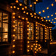 TheDisplayOutlet 20' Marigold Lights 40 LEDs Halloween Garland Day of Dead, 2ct. Image