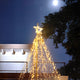 28.5ft Outdoor Twinkling Tree Lights 20'Hx26'D Warm White