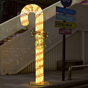 8ft LED Lighted Outdoor Huge Candy Cane Decorations