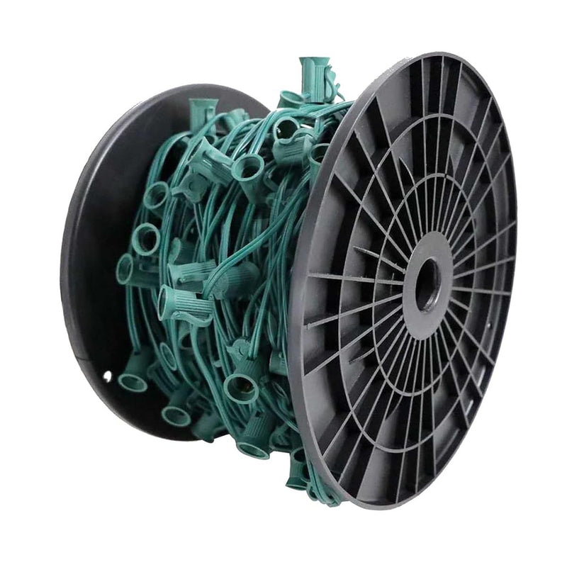 C9 Light Stringer Bistro Outdoor String Light 120V