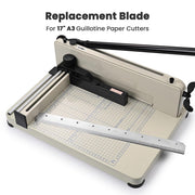 TheDisplayOutlet Replacement Blade for Guillotine Paper Cutter Trimmer A3/A4 Size, 17in Image