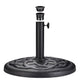 TheDisplayOutlet Patio Umbrella Tilt Metal 200 gsm Canopy 9ft 8-Rib Image