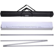 TheDisplayOutlet Standard Retractable Banner Stand Custom Printed Graphics 33"x81" Image