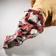 TheDisplayOutlet Life-Size Halloween Props Grovelling Torso Crawling Zombie Image