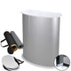 TheDisplayOutlet Portable Trade Show Display Podium Counter II White Image