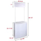 Portable Promotional Counter Banner Stand Trade Show Display