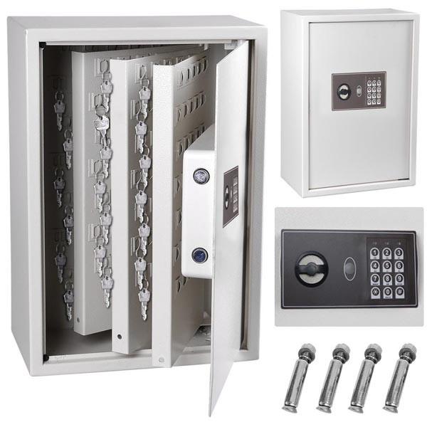 TheDisplayOutlet Key Safe Box Cabinet with Electronic Key 15x9x21 inch Image