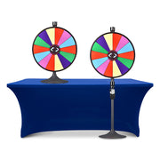 TheDisplayOutlet 24" Custom Prize Wheel Dry Erase Spin Wheel Tabletop & Floor 1ct/pk Image