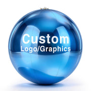 TheDisplayOutlet Custom Printed Inflatable Mirror Ball Sphere 10 Sizes & 22 Colors, 5.9ft Image