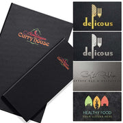 TheDisplayOutlet Custom Menu Covers PU Leather 8.5x14 Image