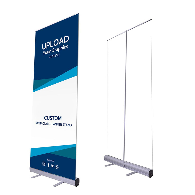 TheDisplayOutlet Standard Retractable Banner Stand Custom Printed Graphics 33