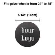 TheDisplayOutlet Custom Logo - Prize Wheel Center Piece, 5.5in Image