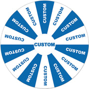 TheDisplayOutlet Custom Print Acrylic Sheet Dry Erase Board for Prize Wheel Image