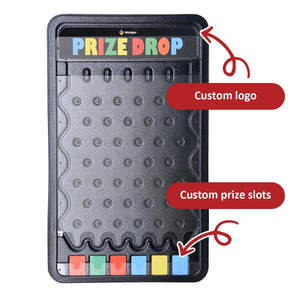 TheDisplayOutlet WinSpin Custom Printed Inserts for Plinking Prize Drop Board, 30x18in Image
