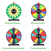 TheDisplayOutlet 12" to 48" Custom Prize Wheel Dry Erase Spin Wheel Image