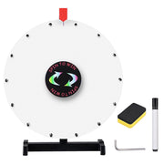 18" Custom Prize Wheel Dry Erase Spin Wheel Tabletop(MOQ 30pcs)