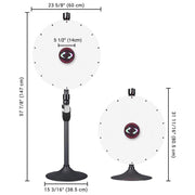 24" Custom Prize Wheel Dry Erase Spin Wheel Tabletop & Floor 1ct/pk