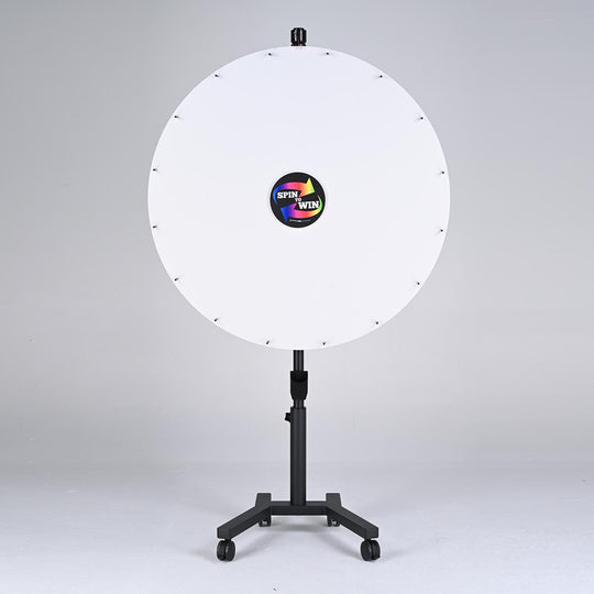 48" Prize Wheel Rolling Stand Trade Show Spin Wheel