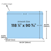 TheDisplayOutlet 10ft Trade Show Booth Fabric Display(Aluminum Frame, Graphic or Kit) Image