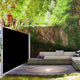 TheDisplayOutlet Retractable Side Awning Privacy Screen 71" x 118" Image