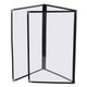 Clear Menu Covers 8.5x11 Black Menu Holder