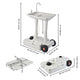 Foot Pump Hand Wash Station with Wheels 8 gal