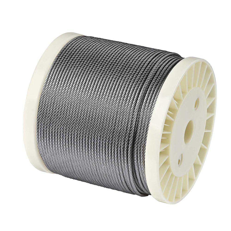 Cable Rail T316 Stainless Steel Wire 7x7 1/8