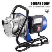 Electric Water Pump Sump Pump Stainless Steel 3/4HP