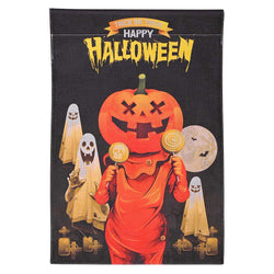 Smalll Halloween Flag Garden Yard Decor 12x18