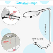 Set of(12) Metal Curtain Hooks